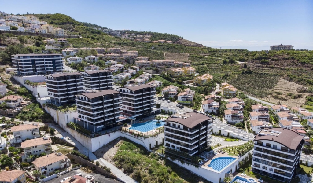 Kargıcak'ta Lüks Deniz Manzaralı Daire