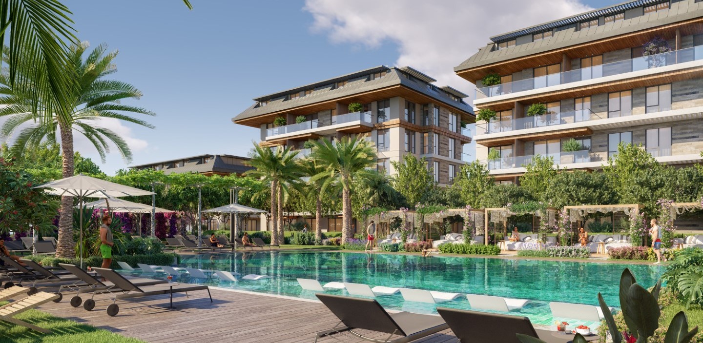 Alanya Resort-Style Luxury Complexes