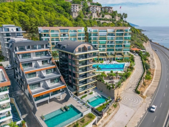 Beachfront Apartments for Sale Alanya Kargicak