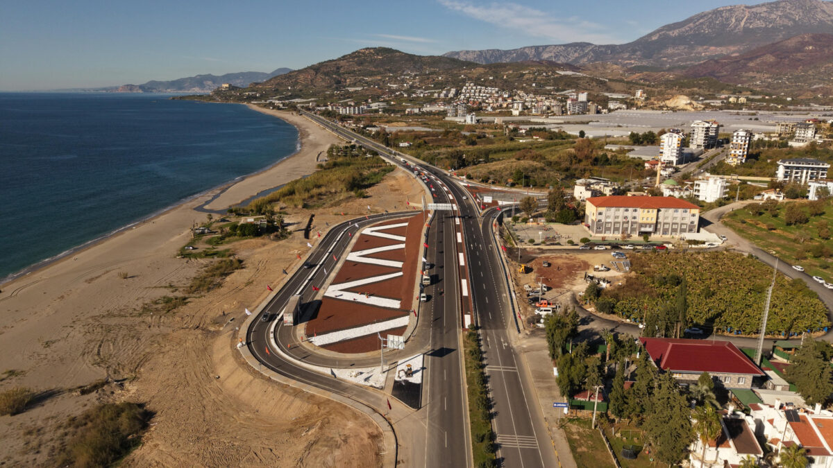 New Alanya Eastern Bypass Road Shortens Travel Time