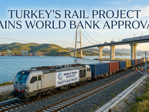 Turkey has secured a major infrastructure milestone as Turkey's Rail Project Gains World Bank Approval for a $2 billion initiative.