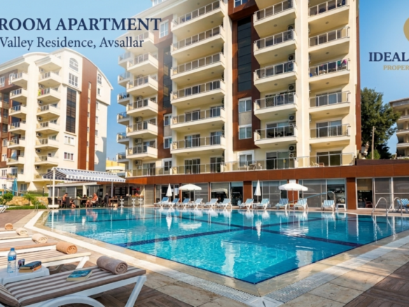 1-Bedroom Apartment in Orion Valley Residence Avsallar