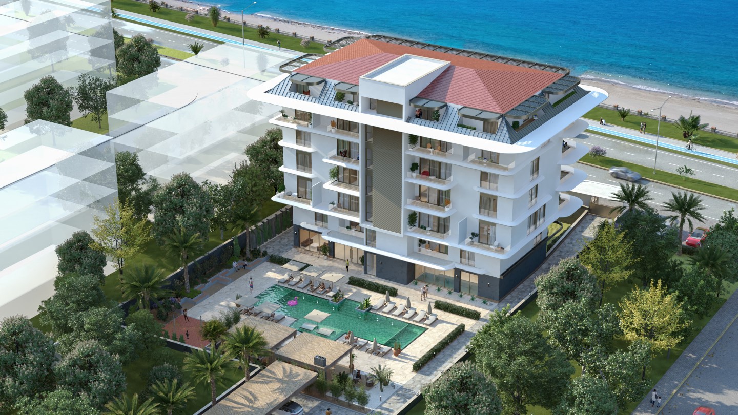 Seachfront Apartments for Sale Kestel Alanya (8)